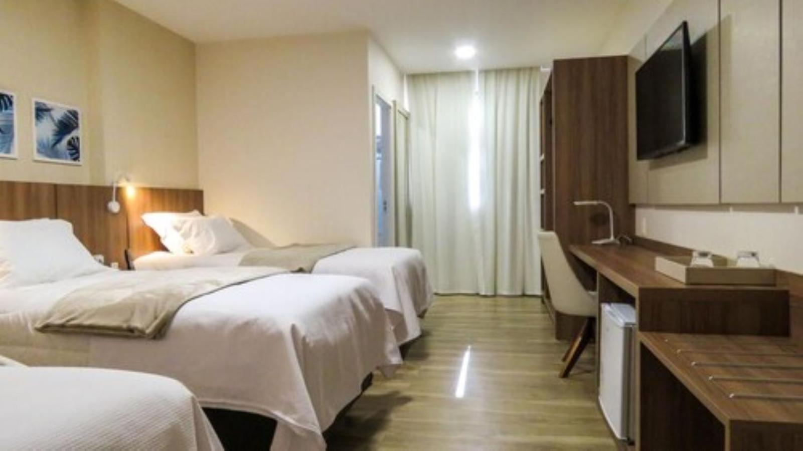 Lefel Hotel São Bento do Sul Rum bild